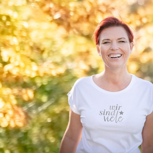 Sonderedition<br>"wir sind viele"<br>Shirt (Damen/Herren) – Bild 2