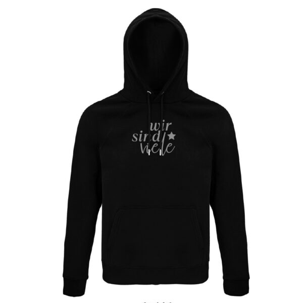 Sonderedition<br>"wir sind viele"<br>Hoodie (Unisex) – Bild 5
