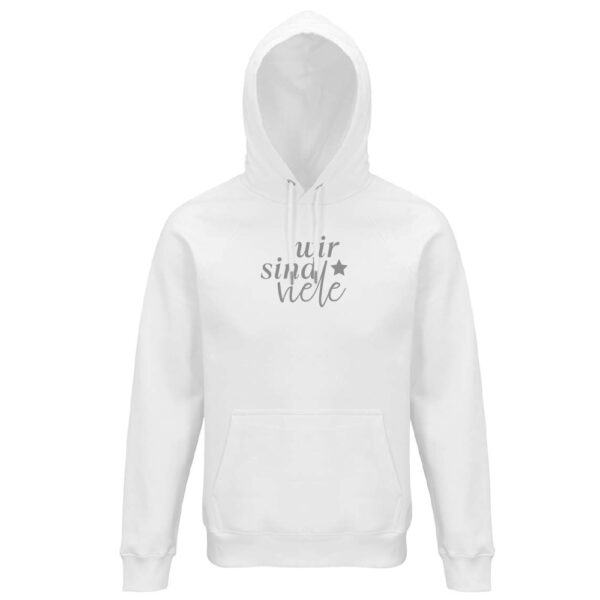 Sonderedition<br>"wir sind viele"<br>Hoodie (Unisex) – Bild 4